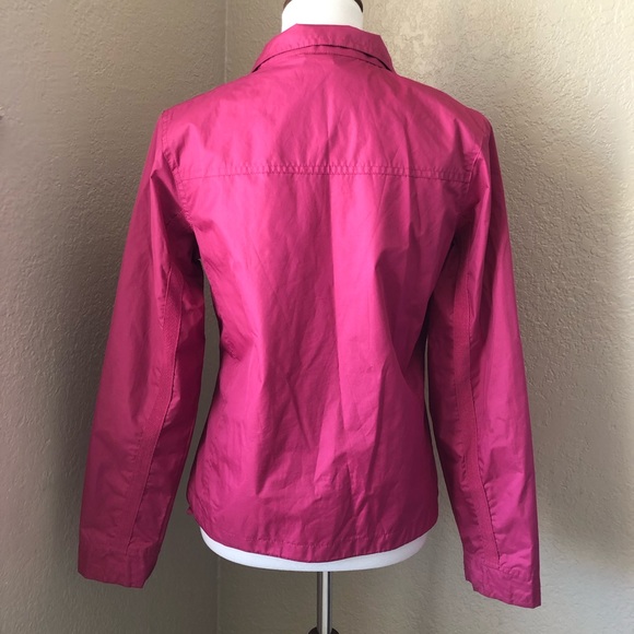 US Polo Pink Windbreaker Jacket Sz S - Picture 4 of 6